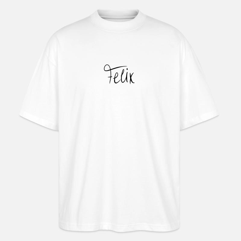 Felix - Stanley/Stella Oversized Unisex Bio T-Shirt Blaster 2.0 - Weiß
