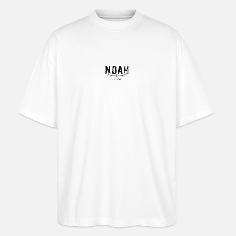 NOAH a Legend. - Stanley/Stella Oversized Unisex Bio T-Shirt Blaster 2.0 - Weiß