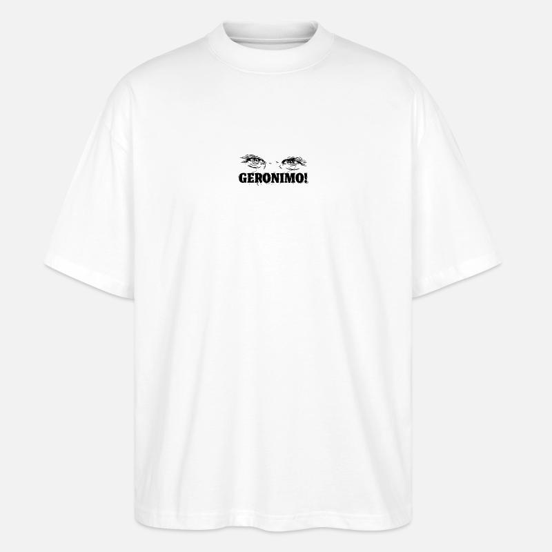 Geronimo! - T-shirt bio Blaster 2.0 coupe oversize Stanley/Stella Unisexe - blanc