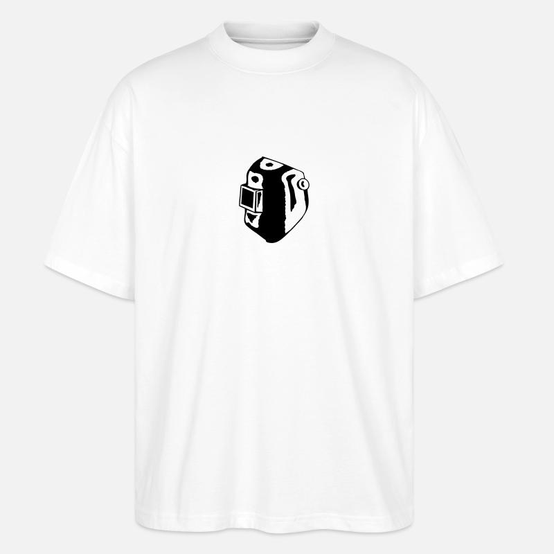 Welding Helmet - T-shirt bio Blaster 2.0 coupe oversize Stanley/Stella Unisexe - blanc