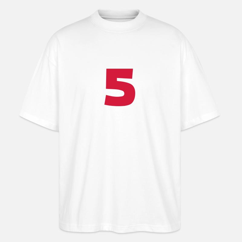 5 - Stanley/Stella Oversized Unisex Bio T-Shirt Blaster 2.0 - Weiß