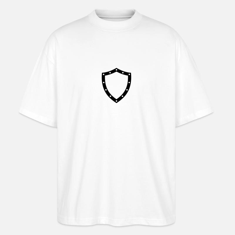 shield - Stanley/Stella Oversized Unisex Bio T-Shirt Blaster 2.0 - Weiß