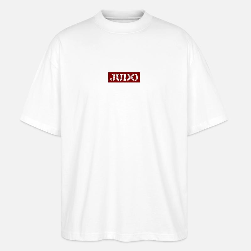Judo - Stanley/Stella Oversized Unisex Bio T-Shirt Blaster 2.0 - Weiß