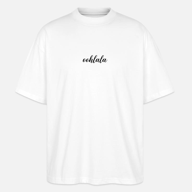 Oohlala - Stanley/Stella Oversized Unisex Organic T-shirt Blaster 2.0 - white