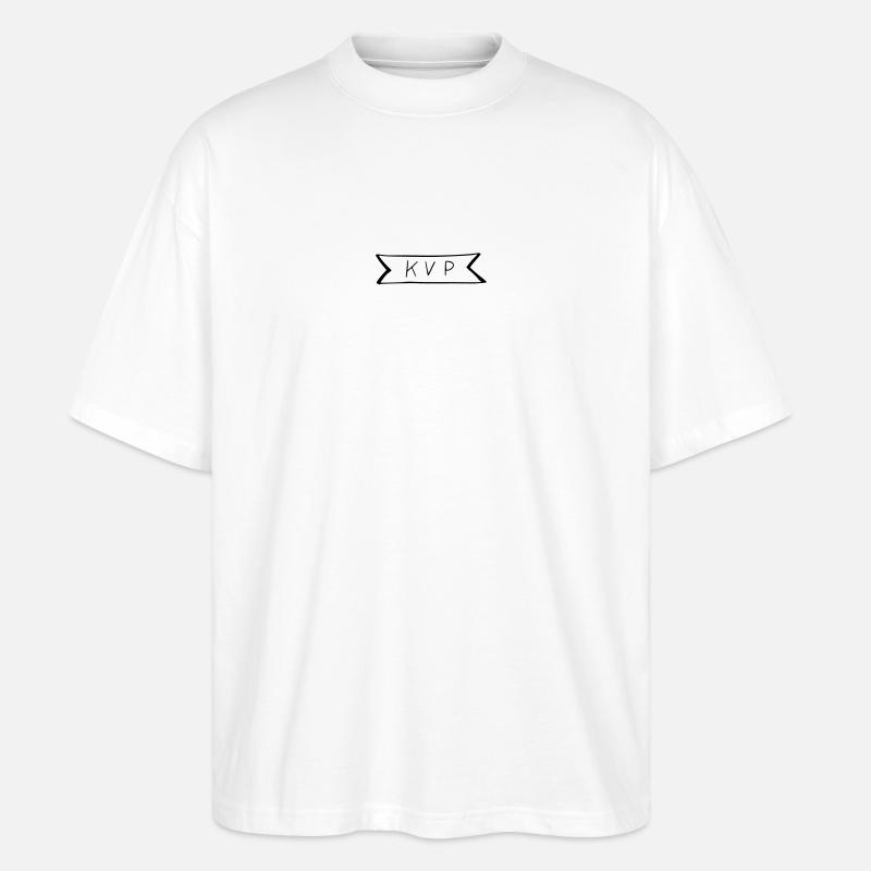 KVP - Stanley/Stella Oversized Unisex Bio T-Shirt Blaster 2.0 - Weiß