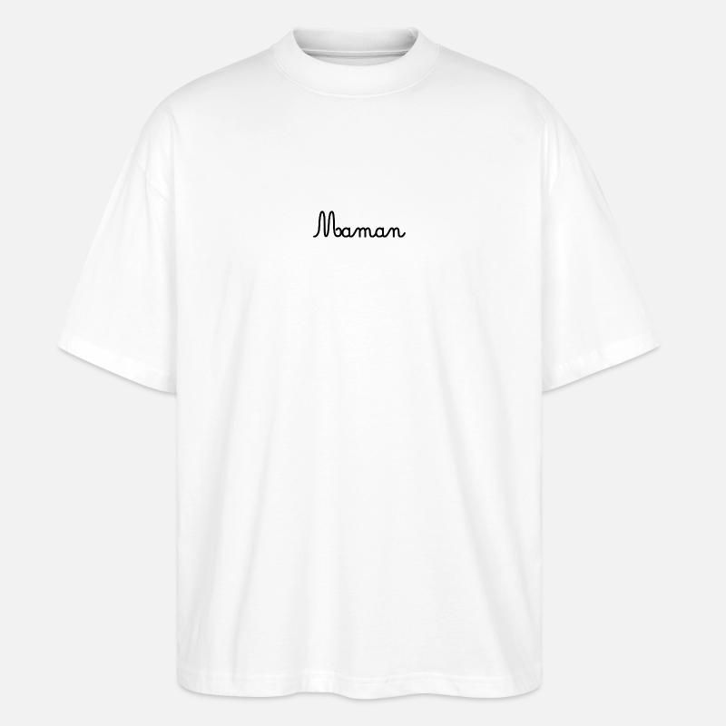 Mama - Stanley/Stella Oversized Unisex Bio T-Shirt Blaster 2.0 - Weiß