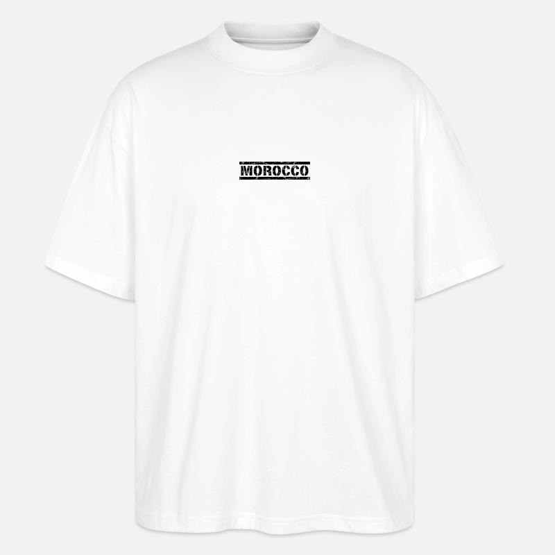 Maroc - T-shirt bio Blaster 2.0 coupe oversize Stanley/Stella Unisexe - blanc