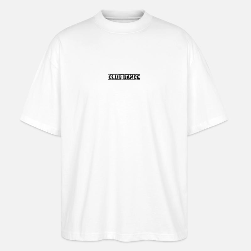 Club Dance - Stanley/Stella Oversized Unisex Bio T-Shirt Blaster 2.0 - Weiß