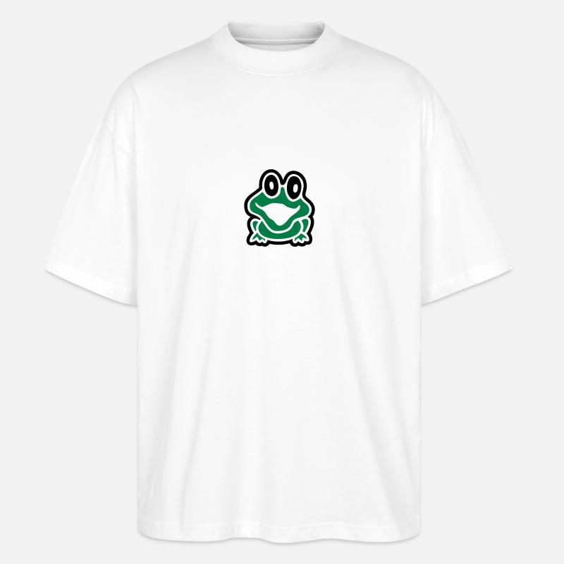 frosch_100 - T-shirt bio Blaster 2.0 coupe oversize Stanley/Stella Unisexe - blanc