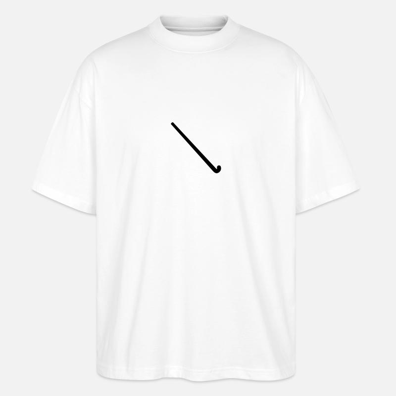 Hockey - Stanley/Stella Oversized Unisex Bio T-Shirt Blaster 2.0 - Weiß