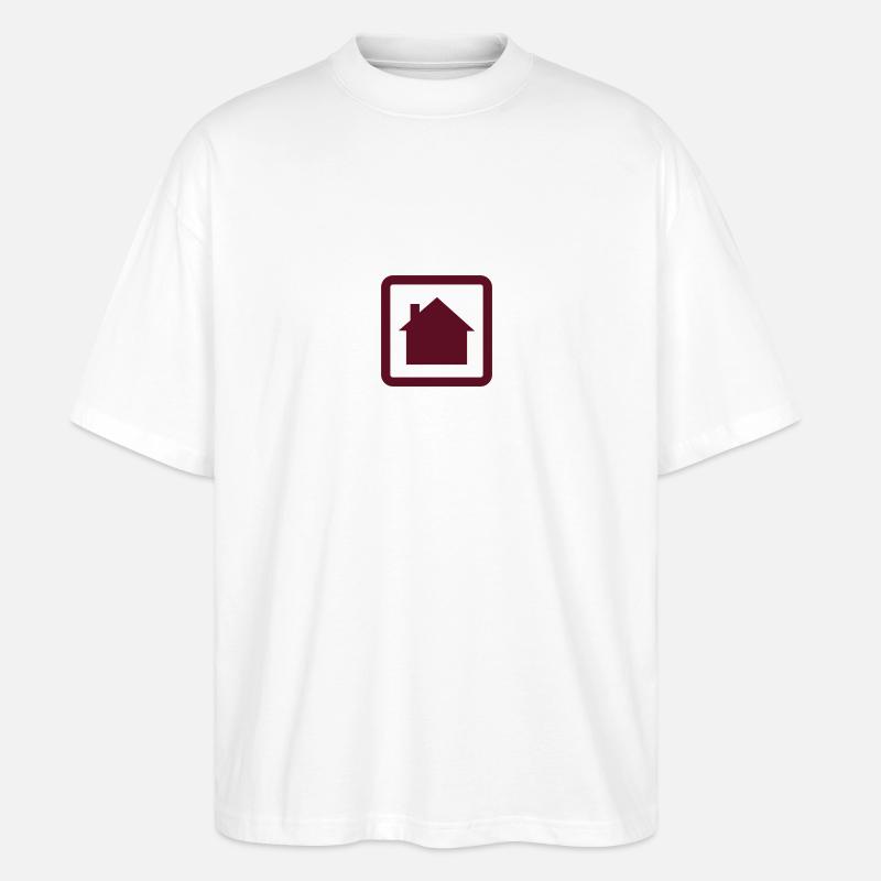 home - T-shirt bio Blaster 2.0 coupe oversize Stanley/Stella Unisexe - blanc