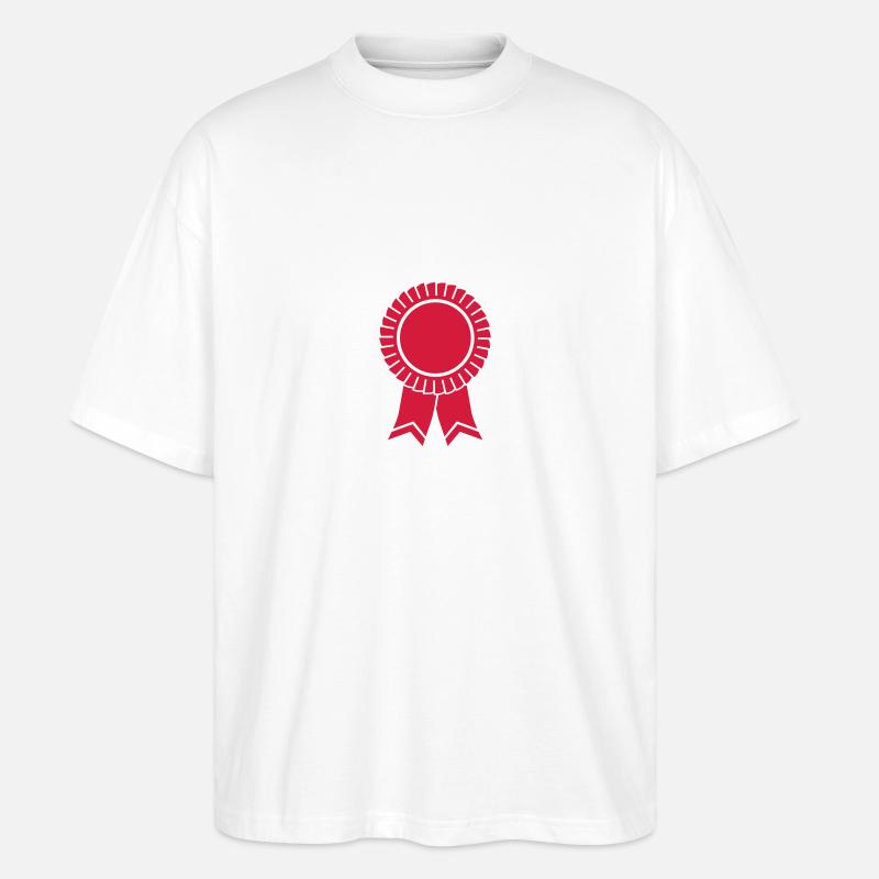 Reiten - Stanley/Stella Oversized Unisex Bio T-Shirt Blaster 2.0 - Weiß