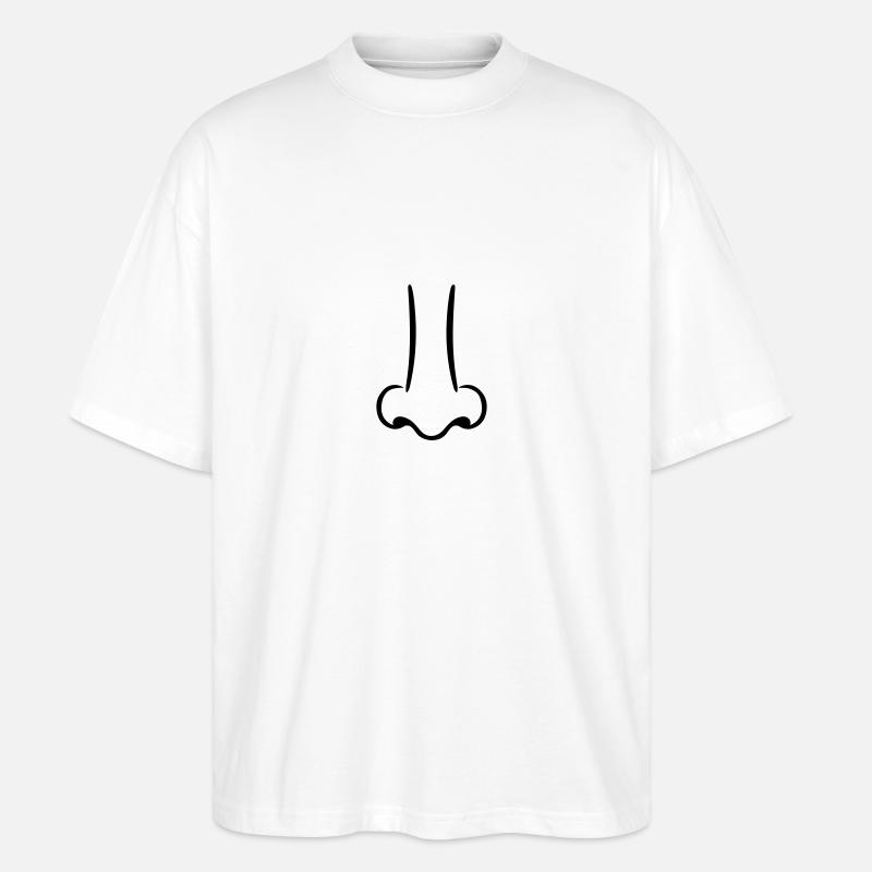 Nez - T-shirt bio Blaster 2.0 coupe oversize Stanley/Stella Unisexe - blanc