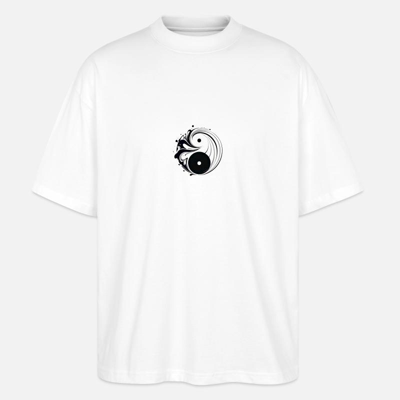 Yin Yang - Stanley/Stella Oversized Unisex Bio T-Shirt Blaster 2.0 - Weiß
