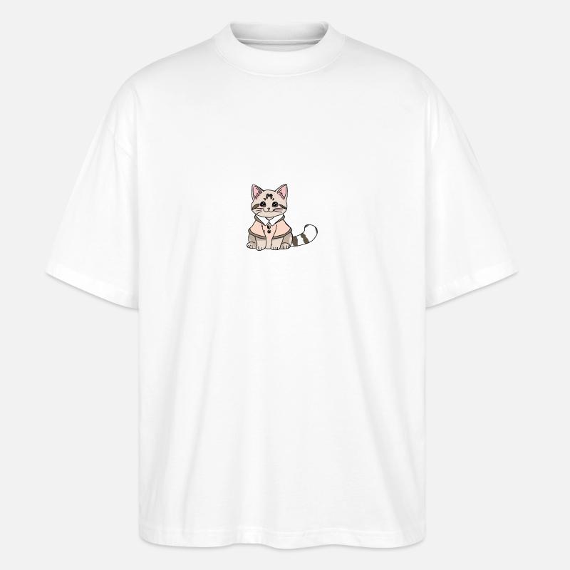 Feini - Stanley/Stella Oversized Unisex Bio T-Shirt Blaster 2.0 - Weiß