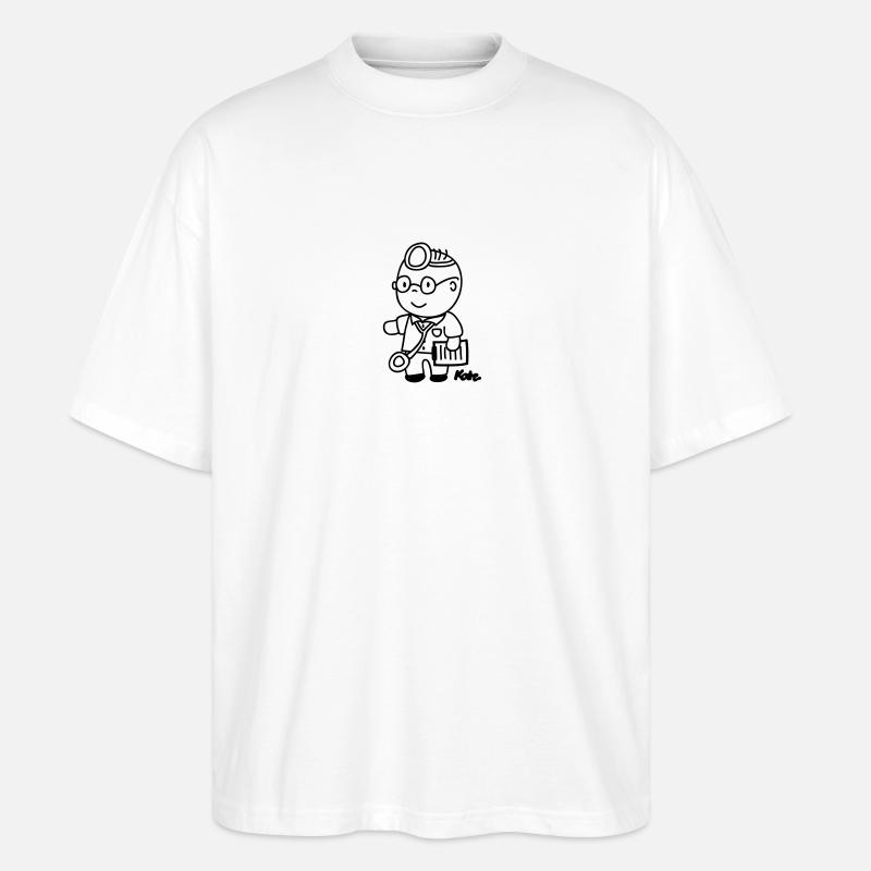 Arzt - T-shirt bio Blaster 2.0 coupe oversize Stanley/Stella Unisexe - blanc