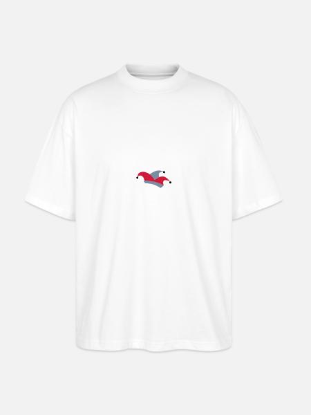 fou bouchon - T-shirt bio Blaster 2.0 coupe oversize Stanley/Stella Unisexe - blanc
