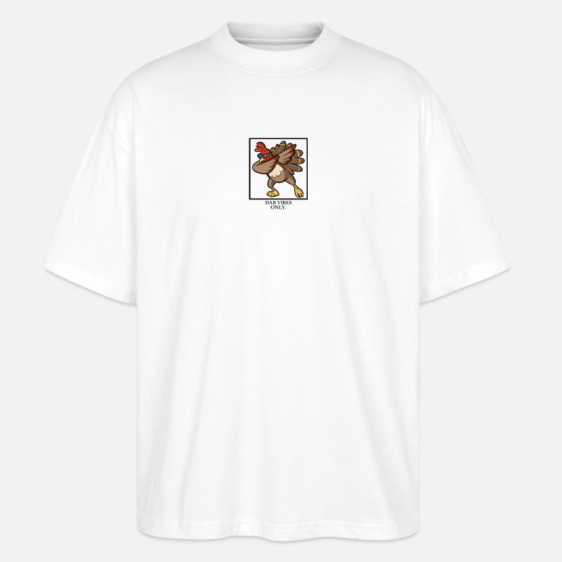 Dab Vibes Only. - Stanley/Stella Oversized Unisex Bio T-Shirt Blaster 2.0 - Weiß