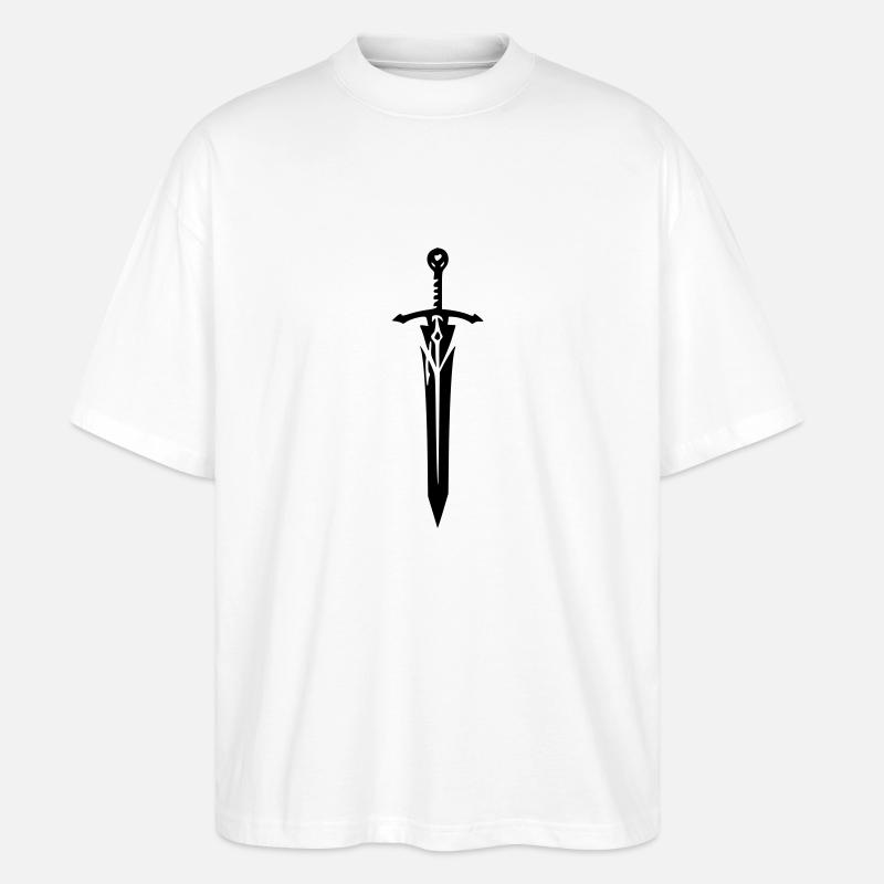 Epée - T-shirt bio Blaster 2.0 coupe oversize Stanley/Stella Unisexe - blanc