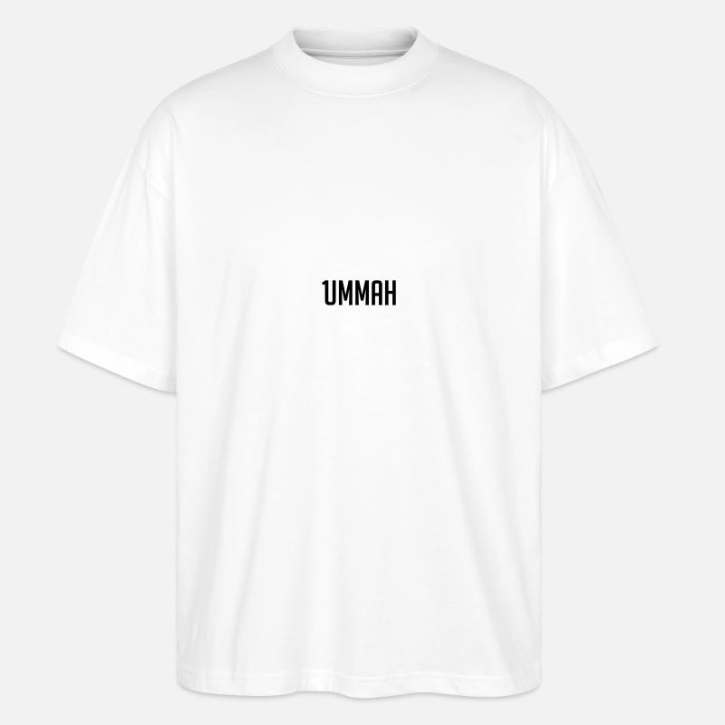 1ummah BLK - T-shirt bio Blaster 2.0 coupe oversize Stanley/Stella Unisexe - blanc