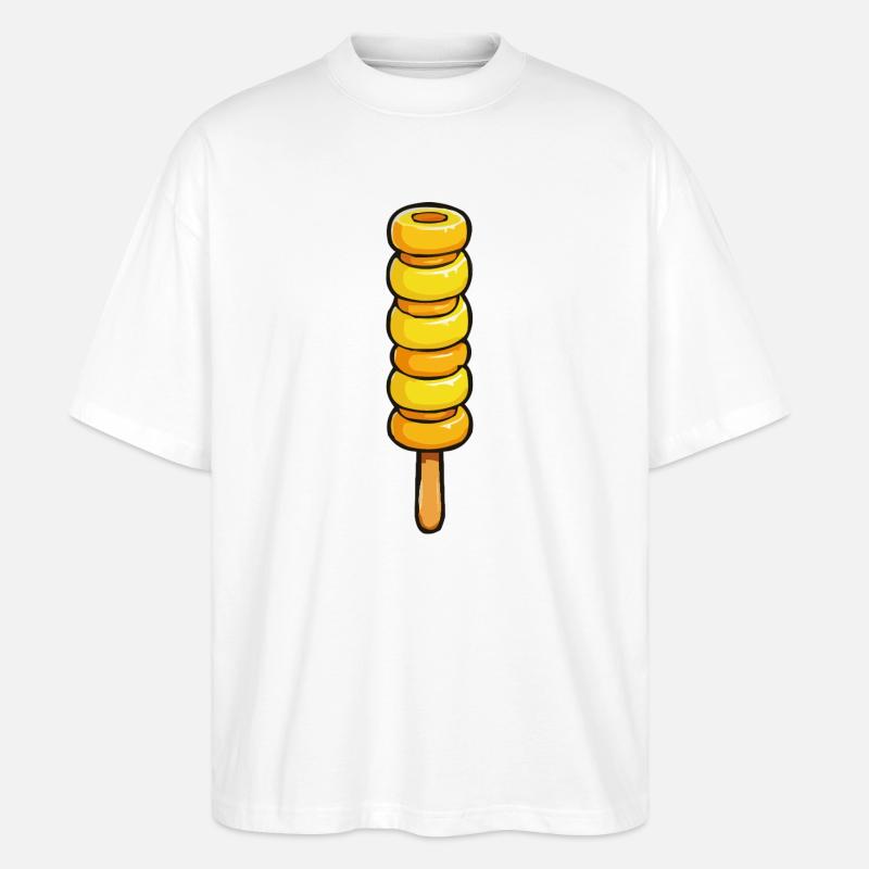 Sucettes glacées - T-shirt bio Blaster 2.0 coupe oversize Stanley/Stella Unisexe - blanc