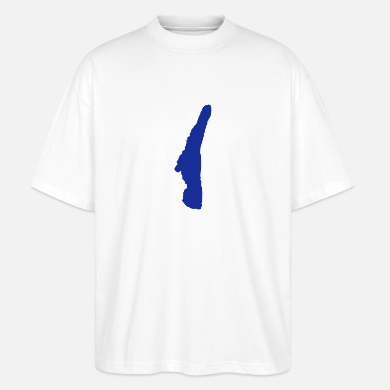 Starnberger See - Stanley/Stella Oversized Unisex Bio T-Shirt Blaster 2.0 - Weiß