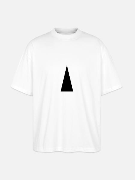 triangle - T-shirt bio Blaster 2.0 coupe oversize Stanley/Stella Unisexe - blanc