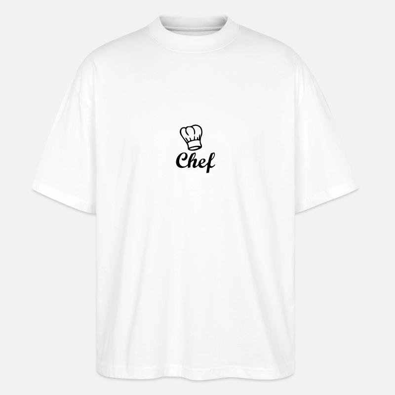 chef - T-shirt bio Blaster 2.0 coupe oversize Stanley/Stella Unisexe - blanc