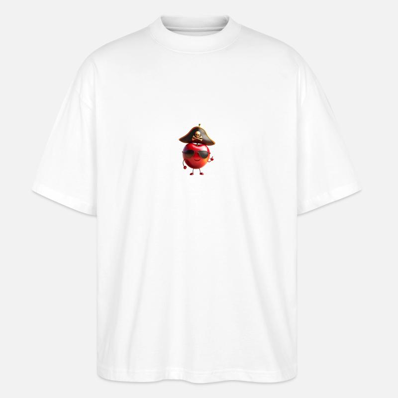 KIRSCHE - Stanley/Stella Oversized Unisex Bio T-Shirt Blaster 2.0 - Weiß
