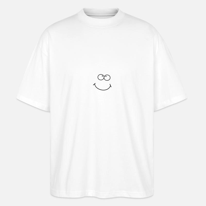 up-Look - Stanley/Stella Oversized Unisex Bio T-Shirt Blaster 2.0 - Weiß