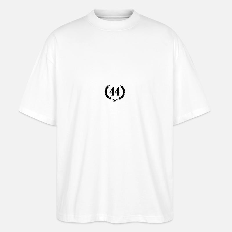 lorbeerkranz_44 - Stanley/Stella Oversized Unisex Bio T-Shirt Blaster 2.0 - Weiß