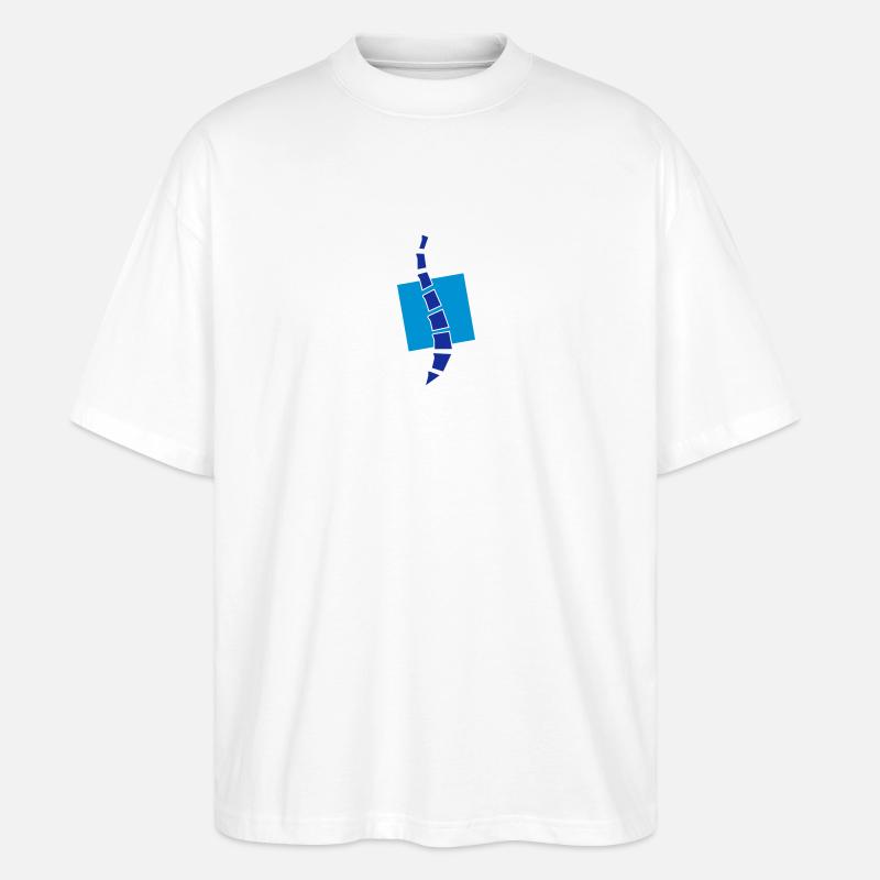Physio 12 Logo - Stanley/Stella Oversized Unisex Bio T-Shirt Blaster 2.0 - Weiß