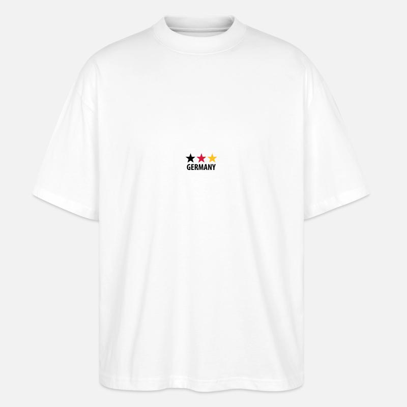 germany - T-shirt bio Blaster 2.0 coupe oversize Stanley/Stella Unisexe - blanc
