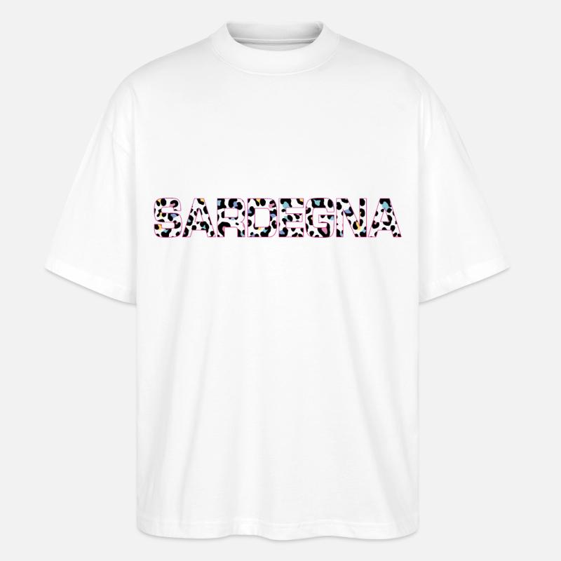 Sardaigne - T-shirt bio Blaster 2.0 coupe oversize Stanley/Stella Unisexe - blanc