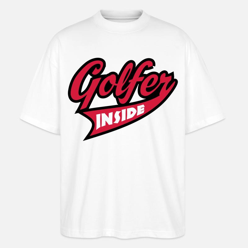 Golf - Stanley/Stella Oversized Unisex Bio T-Shirt Blaster 2.0 - Weiß