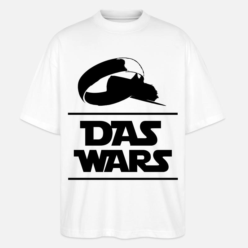 Das Wars - Heirat - Stanley/Stella Oversized Unisex Bio T-Shirt Blaster 2.0 - Weiß