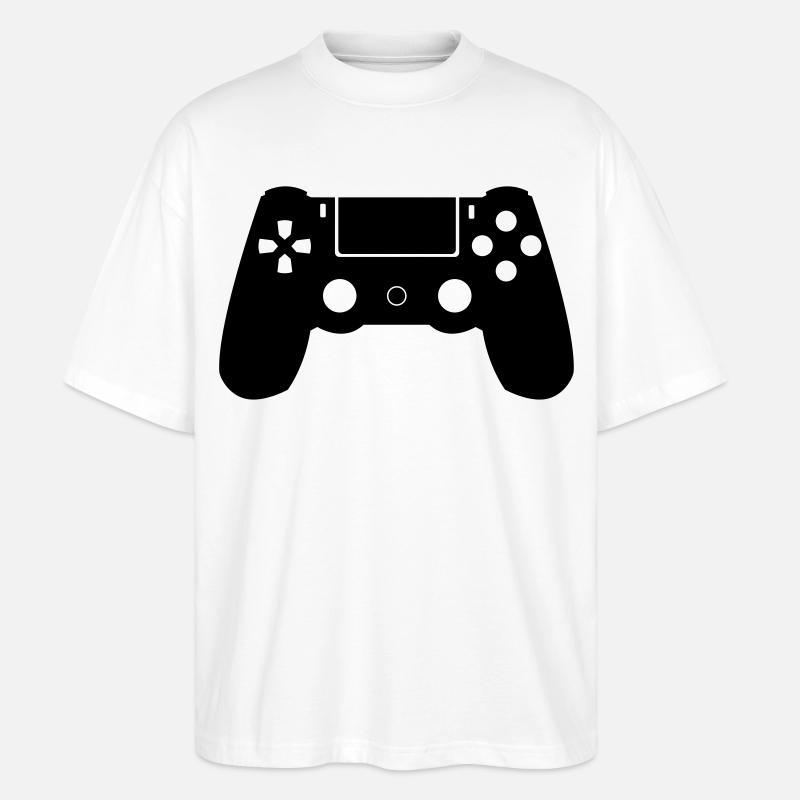 Controller - Stanley/Stella Oversized Unisex Organic T-shirt Blaster 2.0 - white