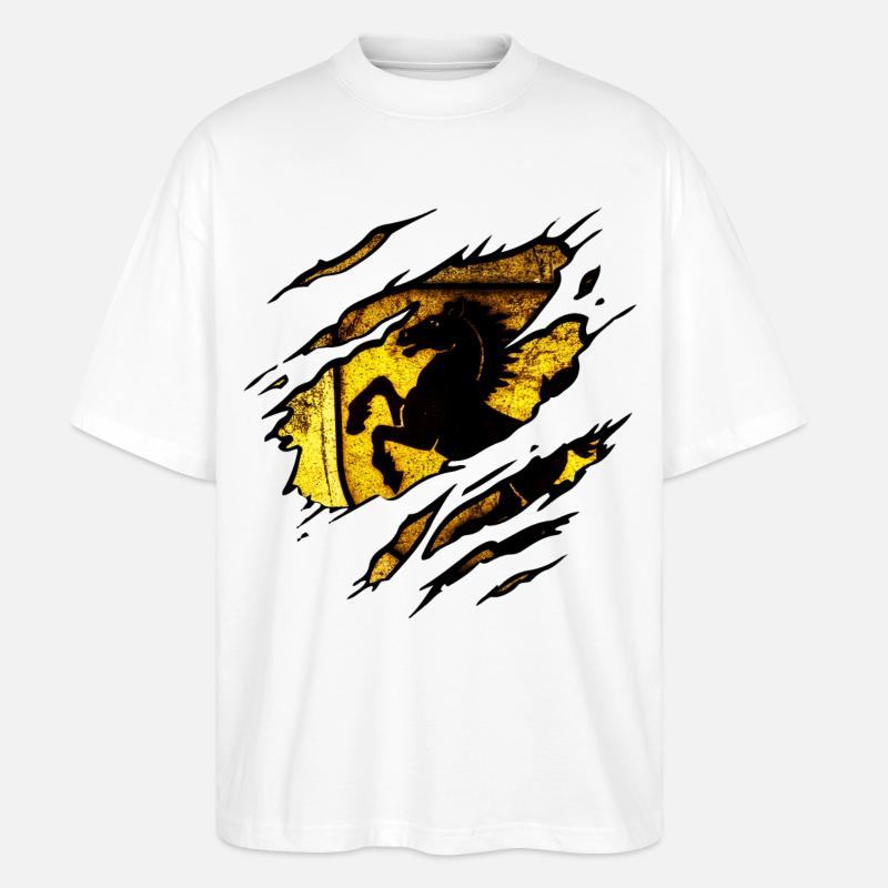 Stuttgart - Stuttgart Torn - Stanley/Stella Oversized Unisex Organic T-shirt Blaster 2.0 - white