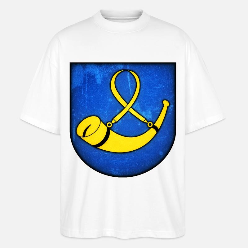 Tychy - Polen - Stanley/Stella Oversized Unisex Bio T-Shirt Blaster 2.0 - Weiß
