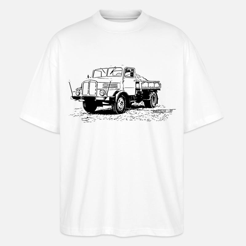 IFA H3 Kipper - Stanley/Stella Oversized Unisex Bio T-Shirt Blaster 2.0 - Weiß