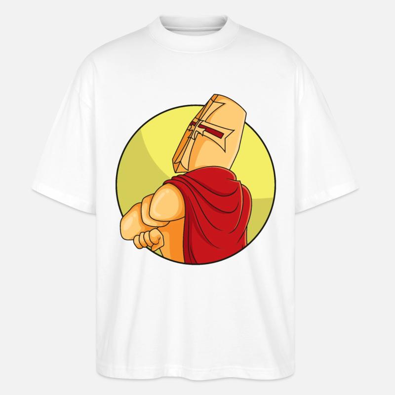 Ritter Sturkopf - Stanley/Stella Oversized Unisex Bio T-Shirt Blaster 2.0 - Weiß