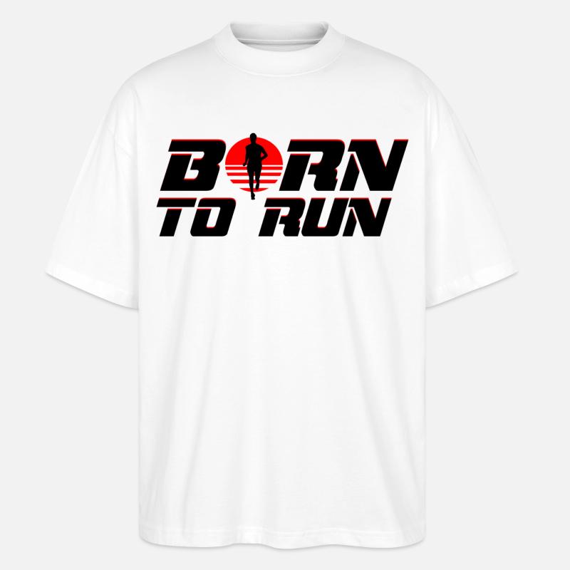 Coureur - T-shirt bio Blaster 2.0 coupe oversize Stanley/Stella Unisexe - blanc