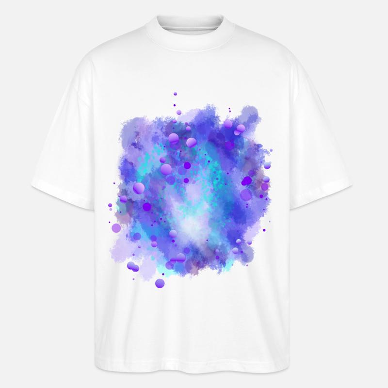 Azure Energy Sphere - T-shirt bio Blaster 2.0 coupe oversize Stanley/Stella Unisexe - blanc