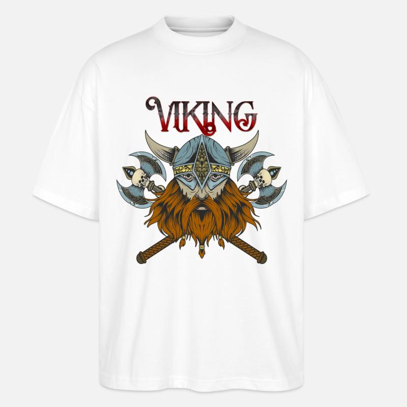 Viking - T-shirt bio Blaster 2.0 coupe oversize Stanley/Stella Unisexe - blanc