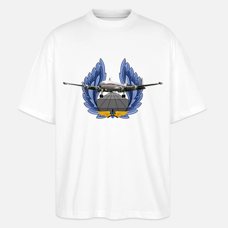 Super Constellation - Stanley/Stella Oversized Unisex Bio T-Shirt Blaster 2.0 - Weiß