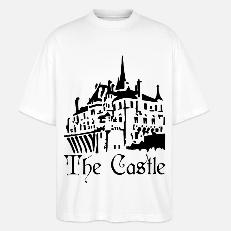 Das Schwarze Schloss - Stanley/Stella Oversized Unisex Bio T-Shirt Blaster 2.0 - Weiß