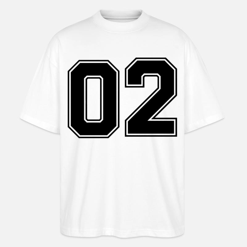 Nummer zwei 2 - Stanley/Stella Oversized Unisex Bio T-Shirt Blaster 2.0 - Weiß