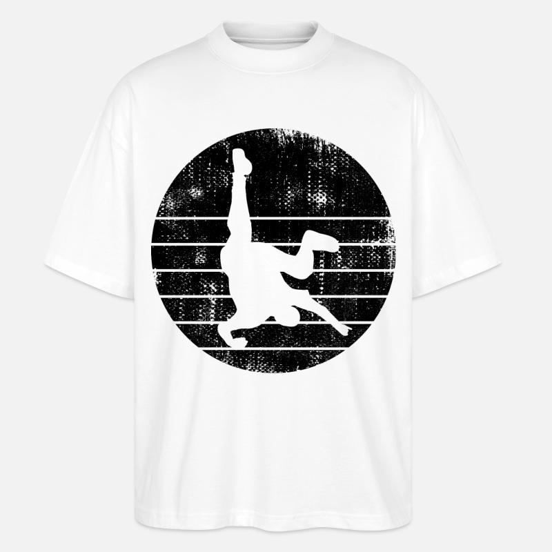 Breakdancer - Stanley/Stella Oversized Unisex Bio T-Shirt Blaster 2.0 - Weiß