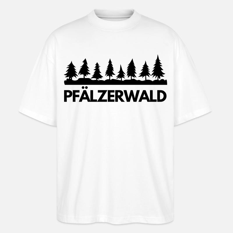 Pfälzerwald Arena - Stanley/Stella Oversized Unisex Bio T-Shirt Blaster 2.0 - Weiß