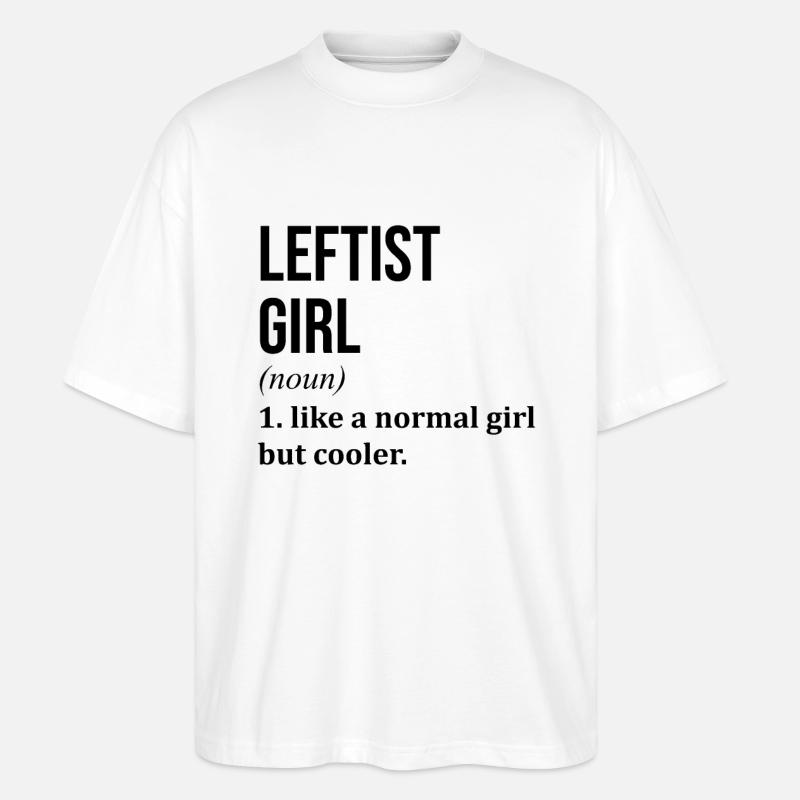 Linker - Stanley/Stella Oversized Unisex Bio T-Shirt Blaster 2.0 - Weiß